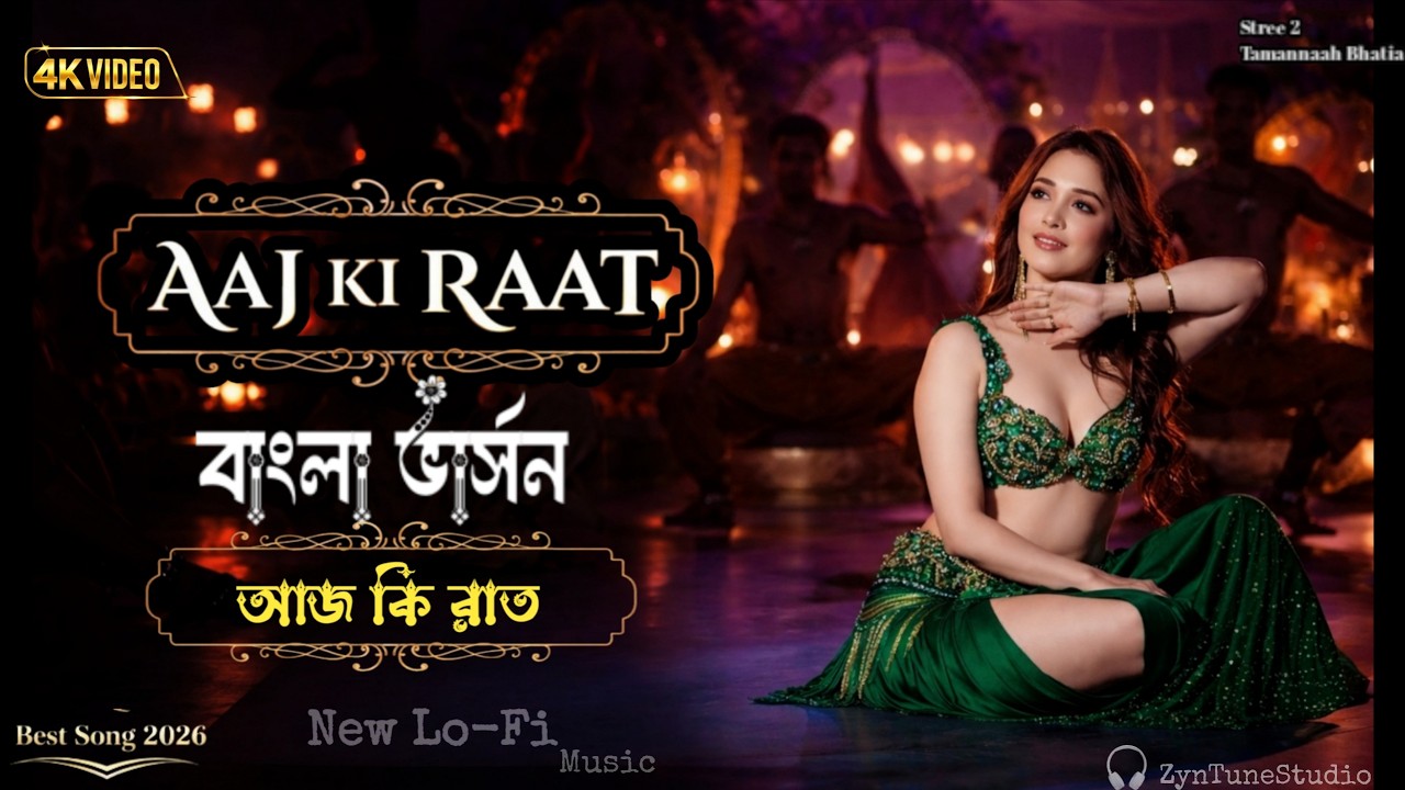 Aaj Ki Raat | Stree 2 | আজ কি রাত | Bengali Version | Tamannaah Bollywood Queen |Hindi|Zyntunestudio
