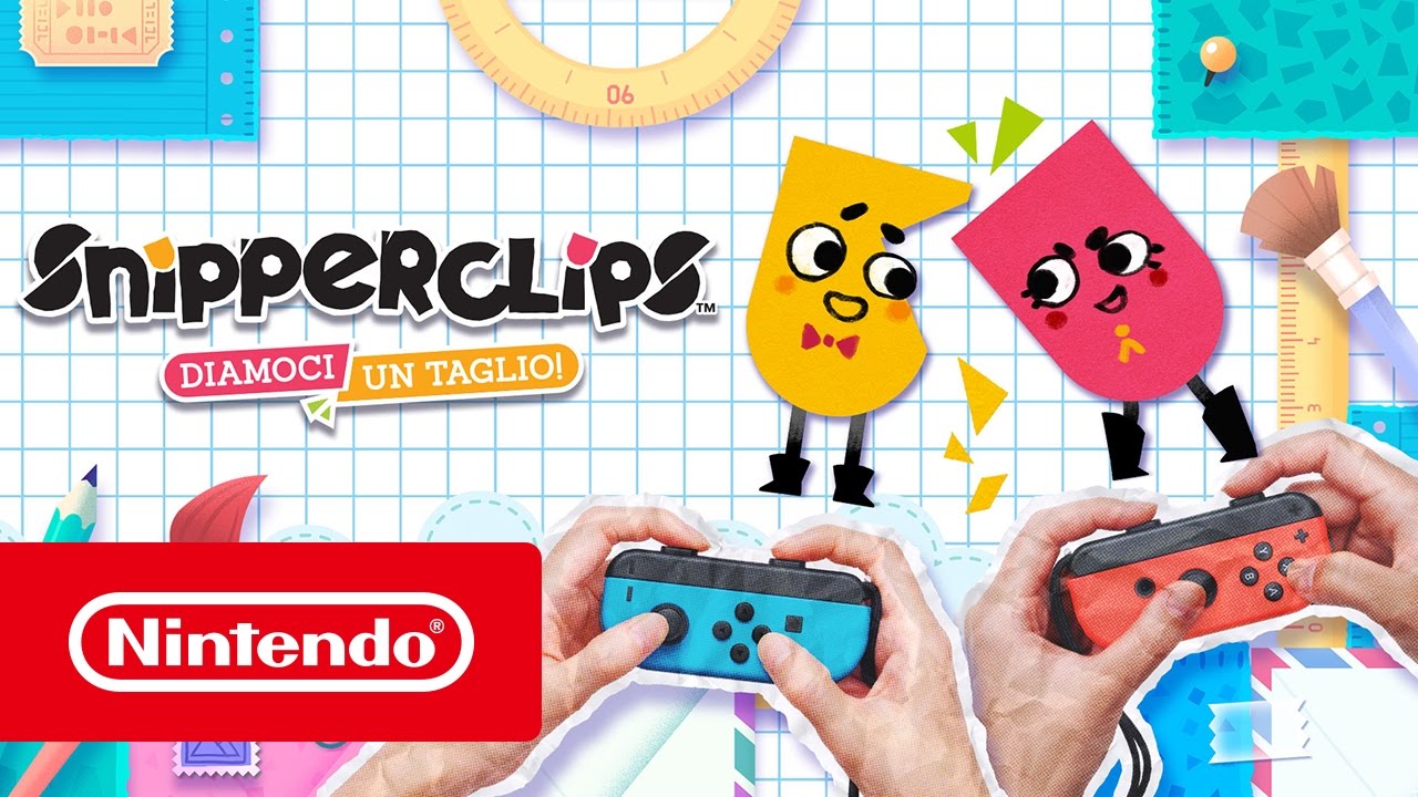 Snipperclips &ndash; Diamoci un taglio! - Trailer di lancio (Nintendo Switch)