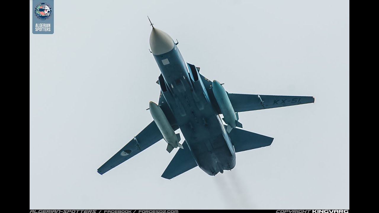 Su24 Fencer Low Pass Algeria Biskra 24 12 2025 Cу-24 Algerian Air Force