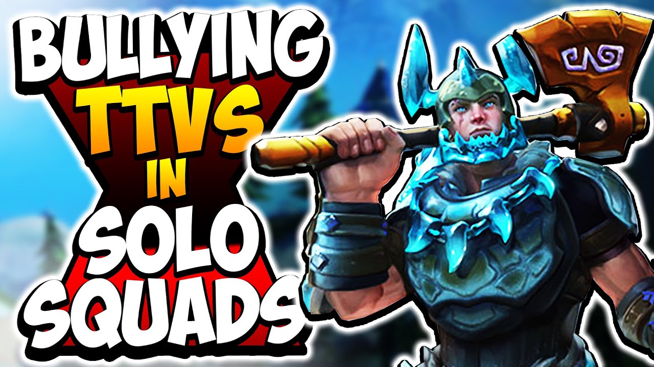 Bullying TTVs in SOLO vs SQUADS | Realm Royale & Apex Legends