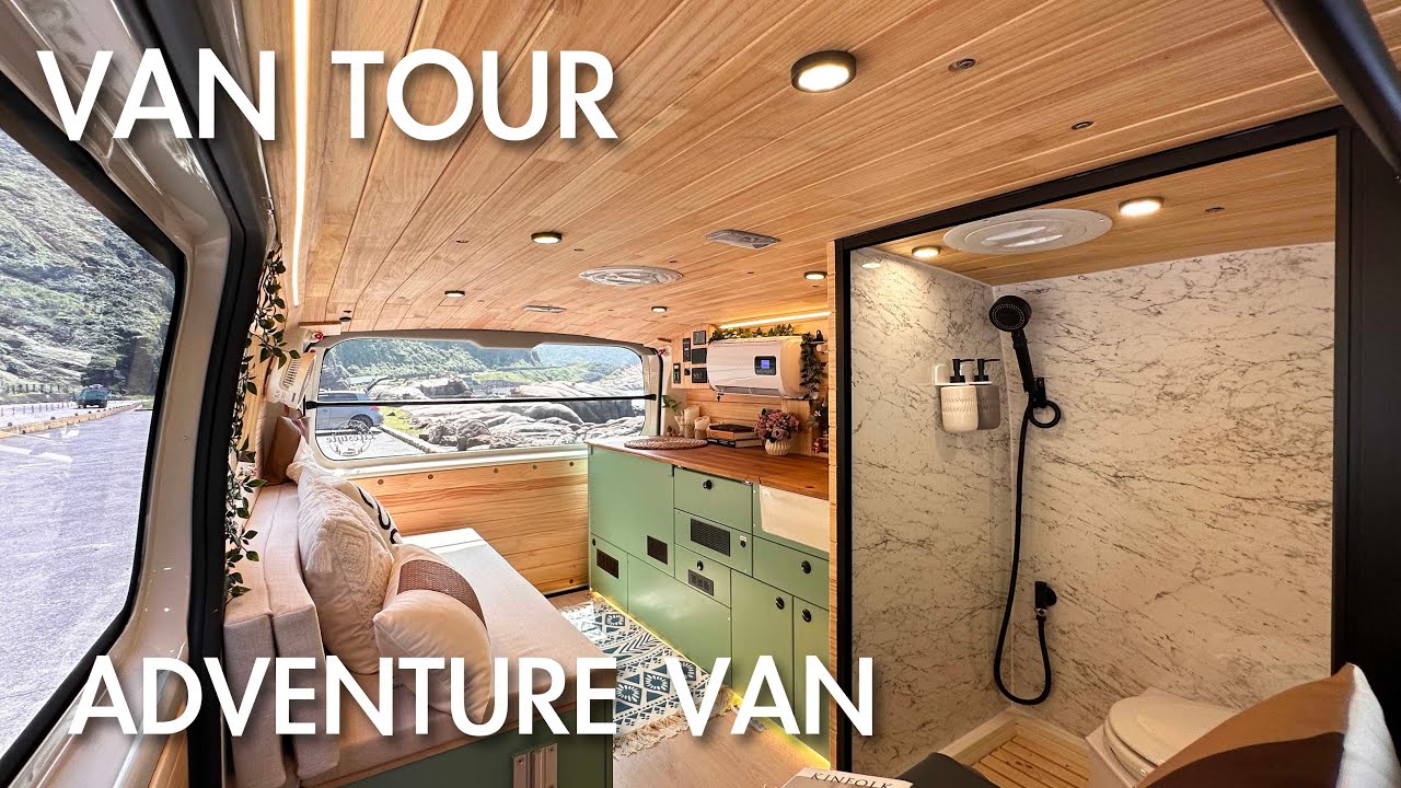 Adventure Van | 海力士內打造出獨立衛浴+ 3種模式& 2大床