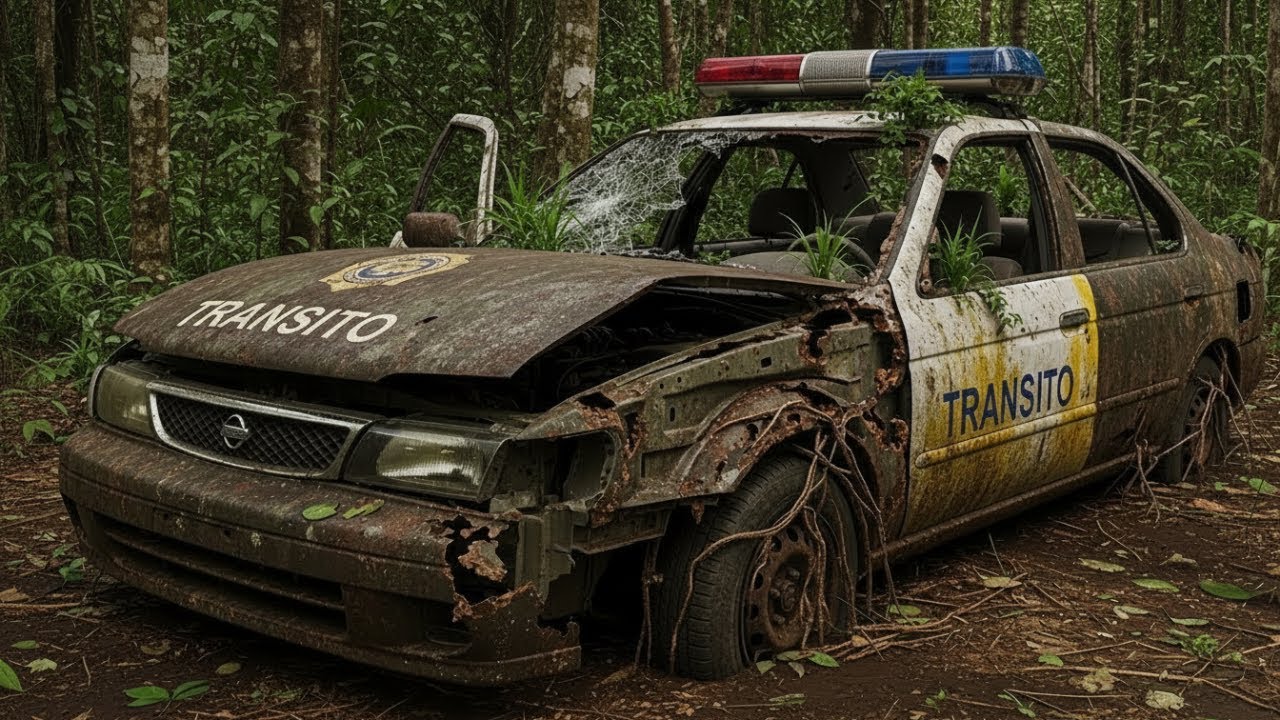 Unbelievable 100% Wrecked Patrol Car Restoration ASMR After Years in the Forest