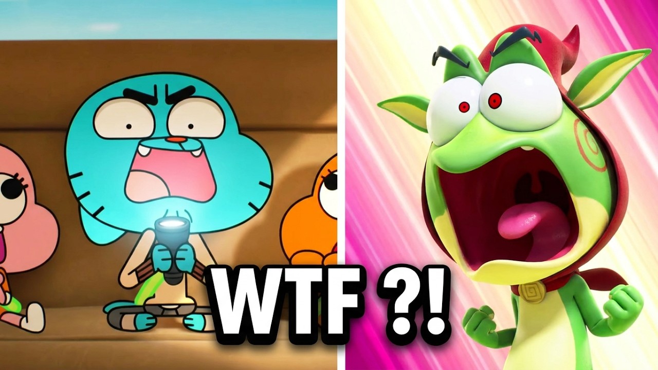 Moment WTF dans Gumball et Kaeloo