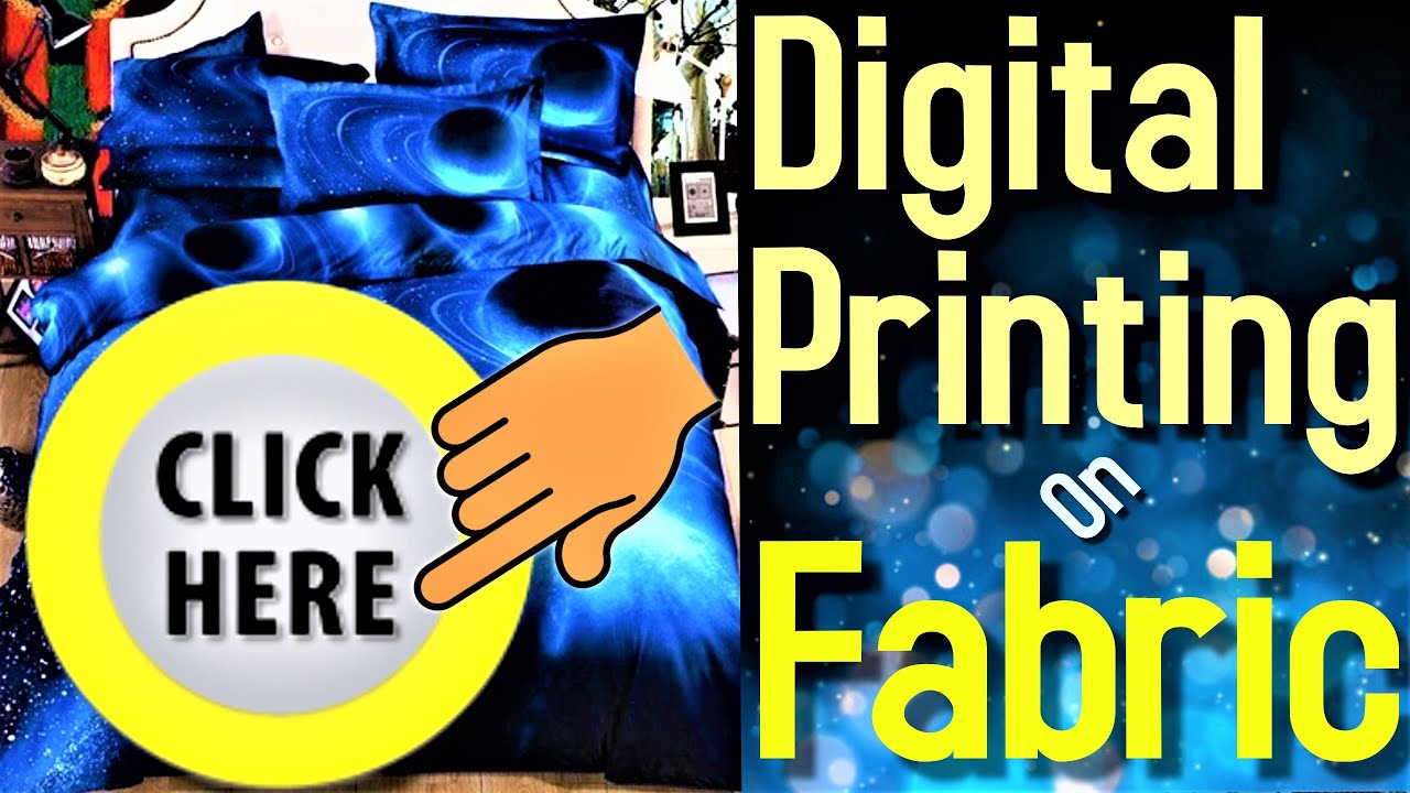 Digital Textile Printing - Fabrics #DigitalPrinting #Printing #RotaryPrinting
