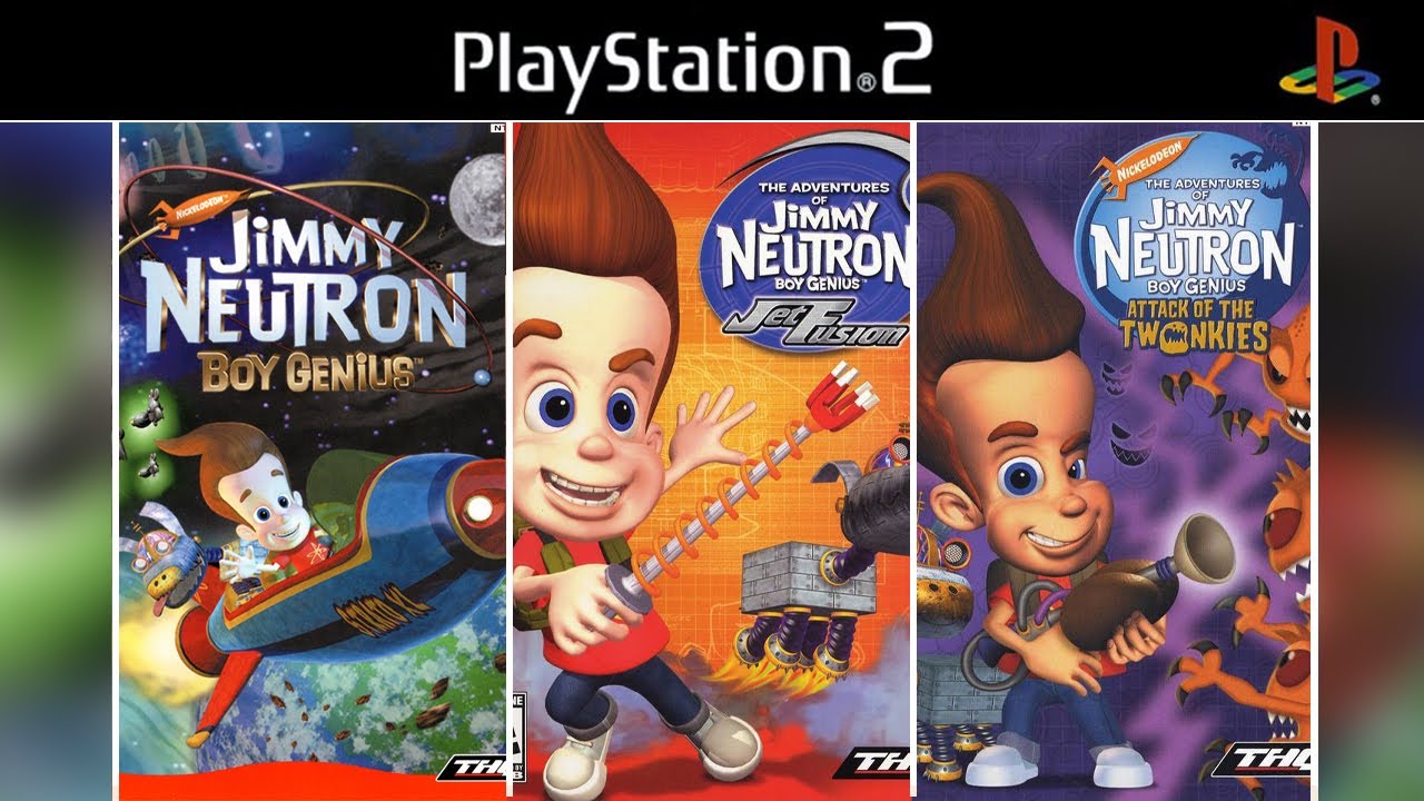 Игры Джимми Нейтрона для PS2