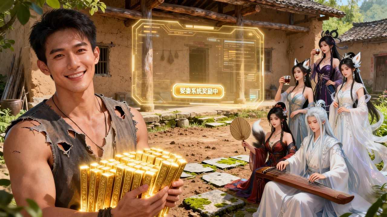 【新劇完結】🔥美女金條隨手可得？我靠娶妻變強系統發家致富
