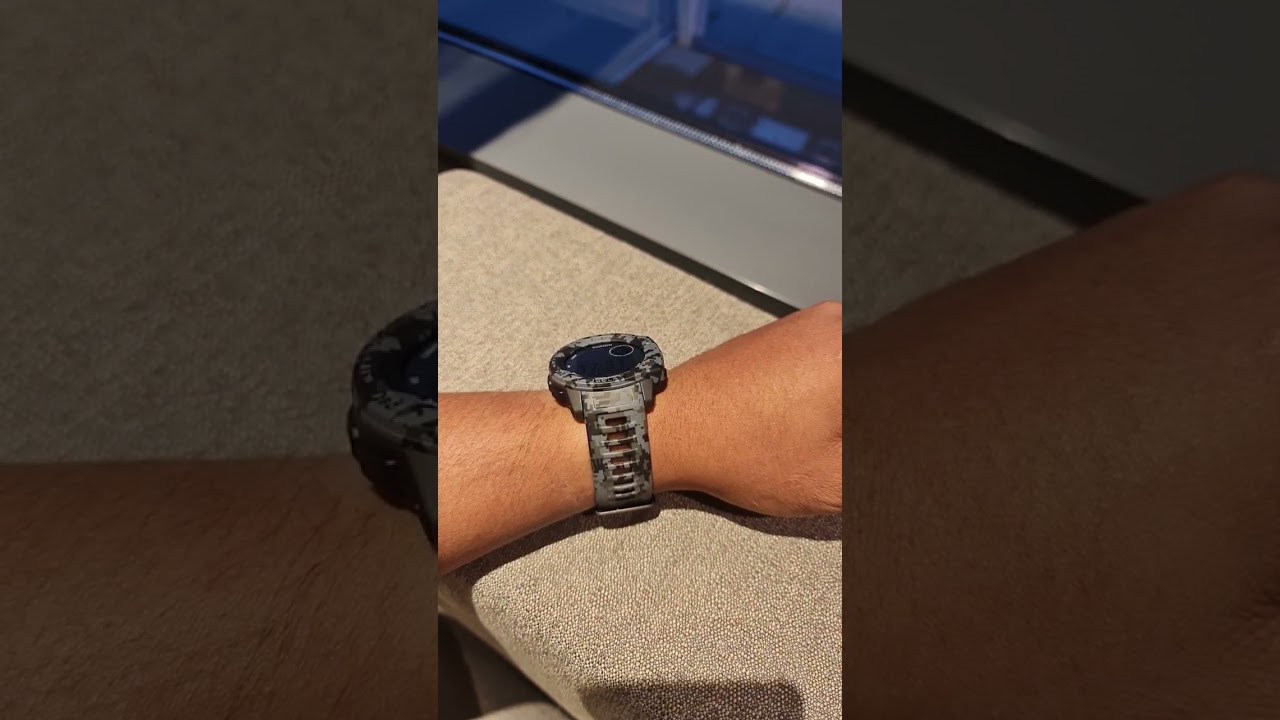 gear updated to garmin instinct solar ✌️😎