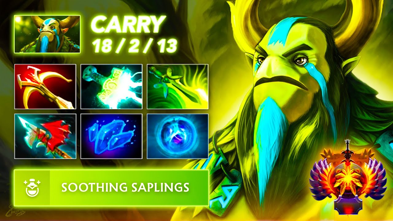 [7.39d] MEGA MACHINE GUN! - Nature Prophet CARRY | Full Gameplay Dota Class