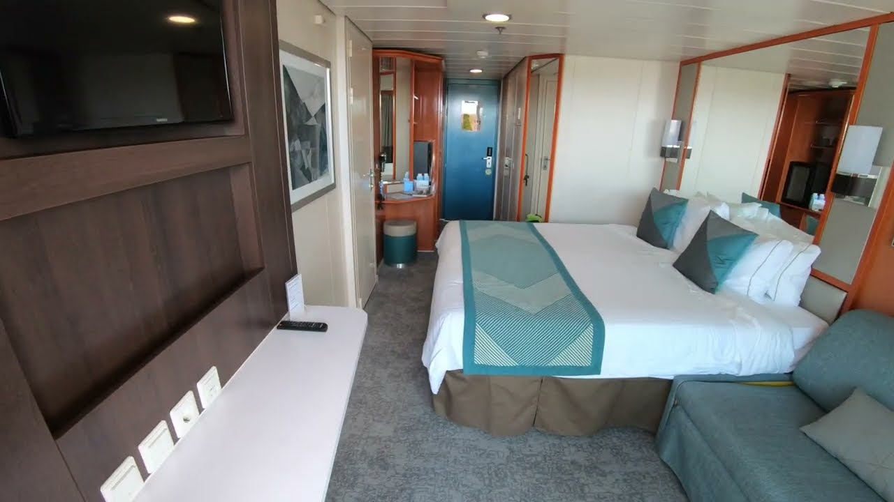 Экскурсия по каюте Norwegian Star Balcony и виды Шотландии, Норвегии и Исландии (4K)