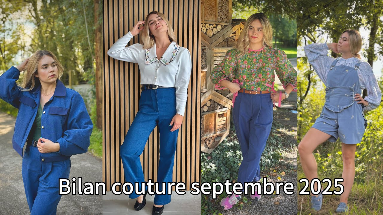 🪡 Bilan couture septembre 2025 🪡