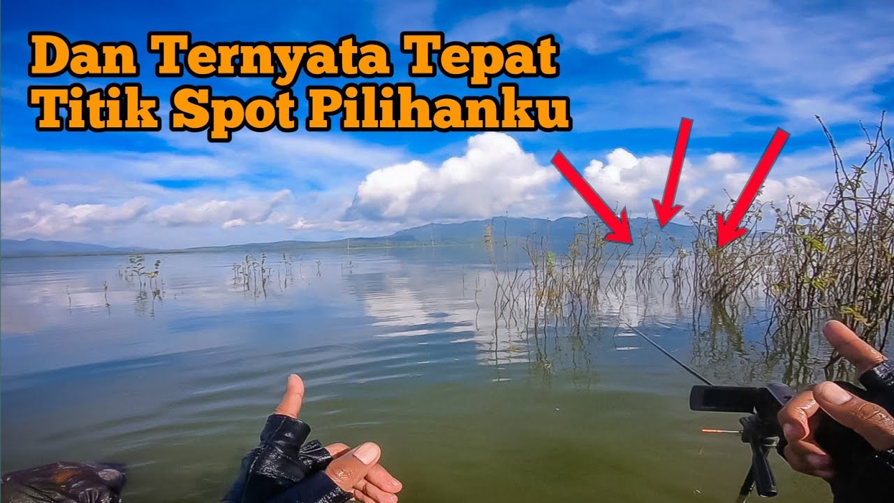 SPOT TERABAIKAN‼️ JARANG ADA PEMANCING DI SPOT SATU INI - MANCING NYOBOK WGM