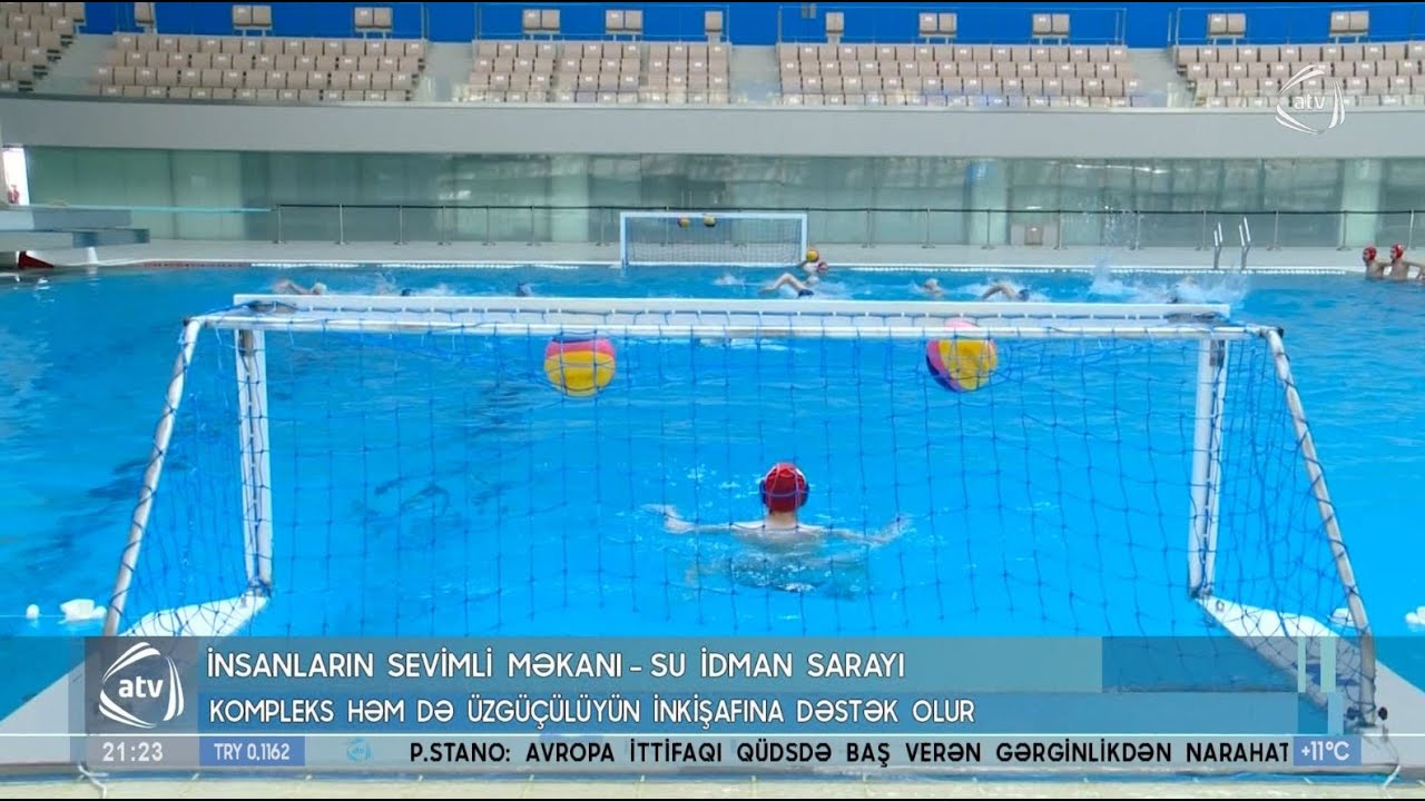 İnsanların sevimli məkanı – Su idman sarayı - ATV Xəbər