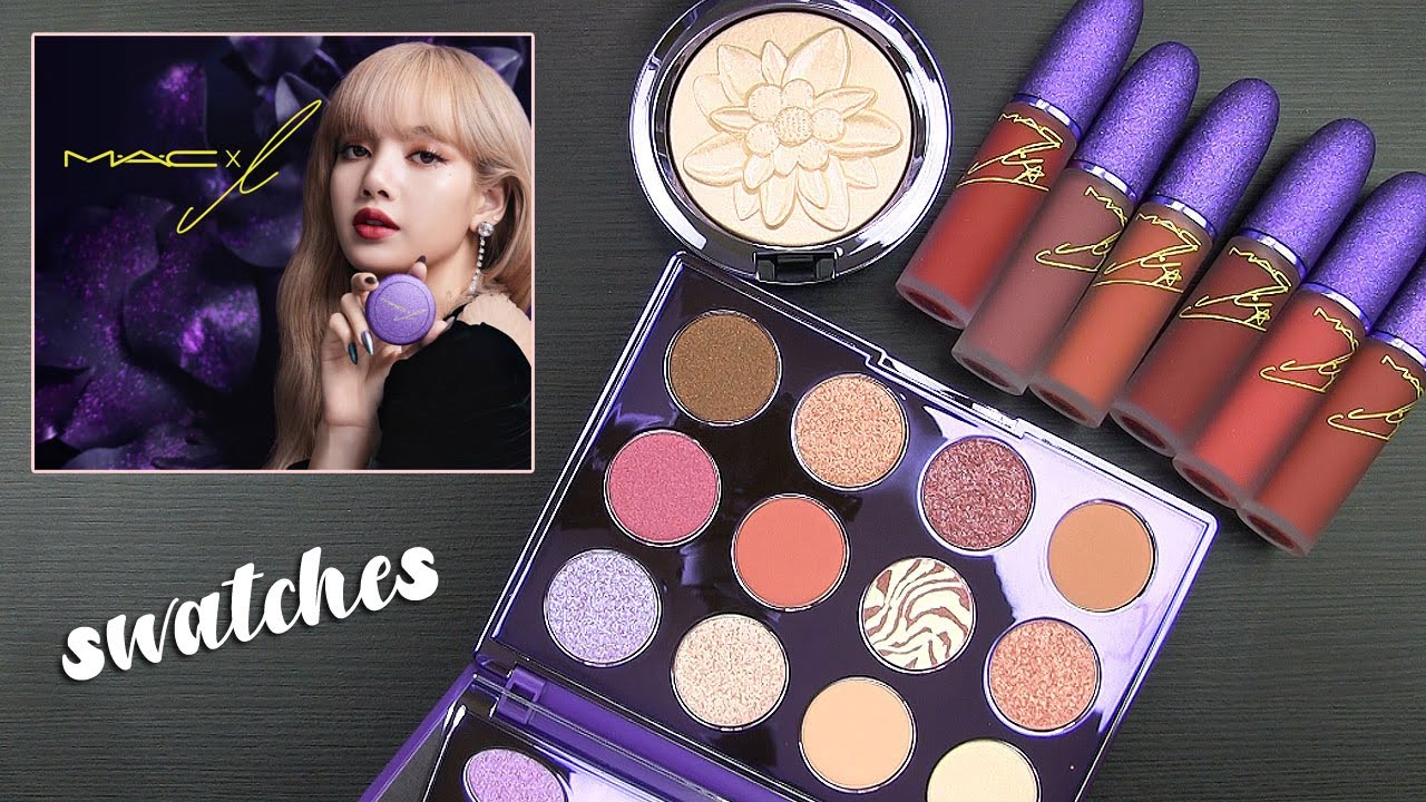 MAC x L Collection (BLACKPINK LISA) // Swatches & Review