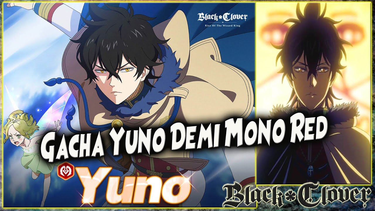 WANGI!! 50x GACHA YUNO GD Demi MONO RED TEAM | ARENA EVENT MENUJU MASTER 🔥 BLACK CLOVER MOBILE