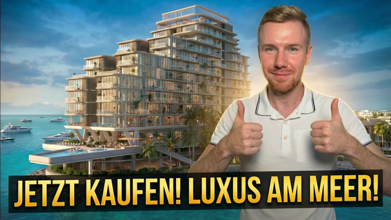 Luxus Apartment am Meer in Dubai für unter 700.000€ !