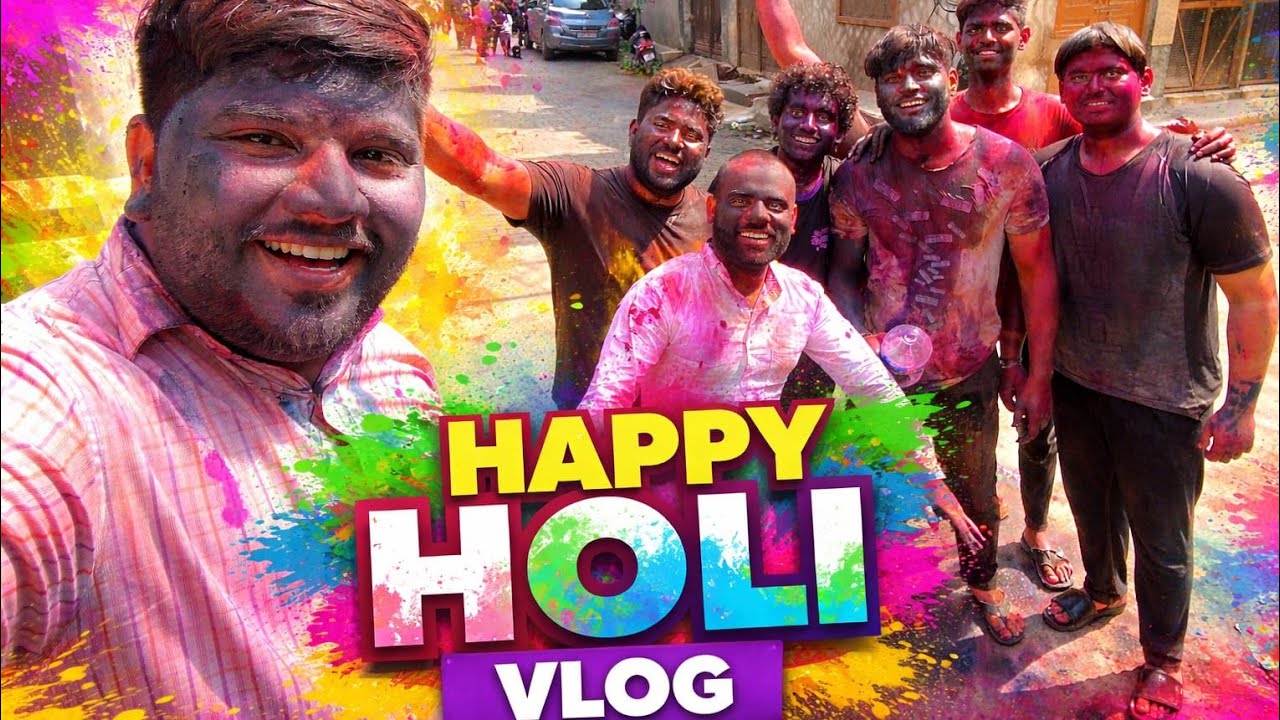 Holi Special Vlog 2026 | Doston Ne Mujhe Bhoot Bana Diya 😱👻 | Crazy Holi Fun#HoliVlog#Holi2026