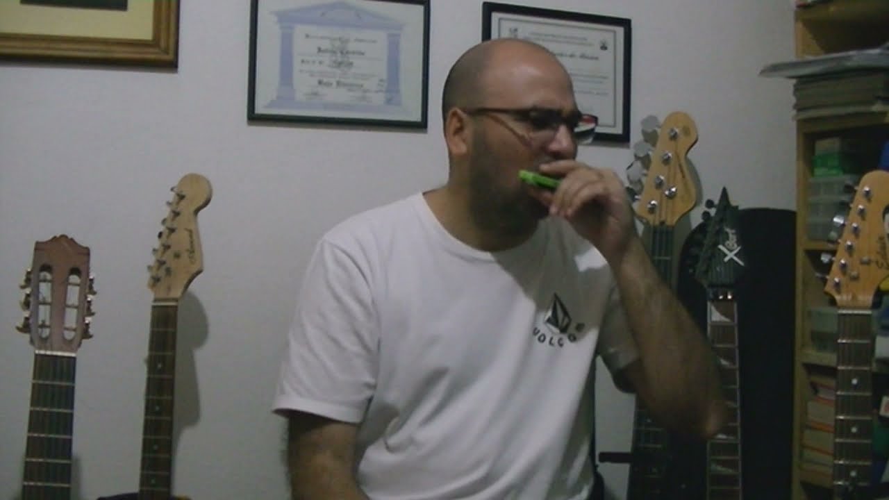 R.E.M. - Losing My Religion (harmonica cover + tabs).