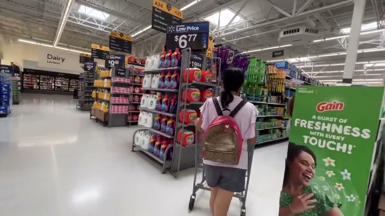 Shopping at WALMART in Phoenix, Az