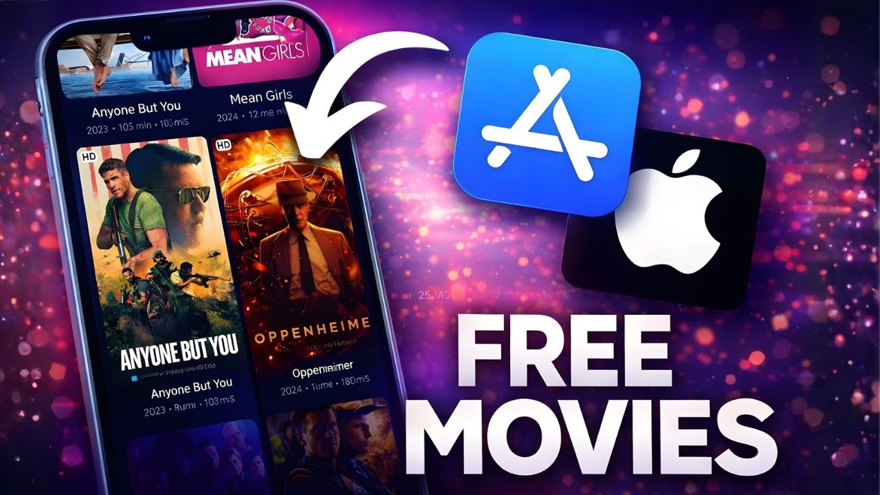Top 5 FREE Movie Apps for iPhone (2026) | Watch Movies for Free - iPhone/IOS