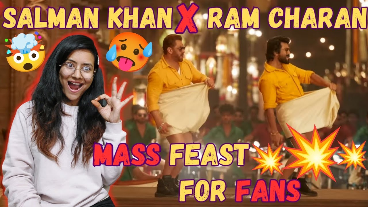 Yentamma Song Reaction- Kisi Ka Bhai Kisi Ki Jaan | Salman Khan,Pooja,Venkatesh,Ram Charan