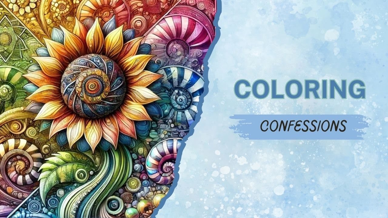 My Coloring Confessions Tag