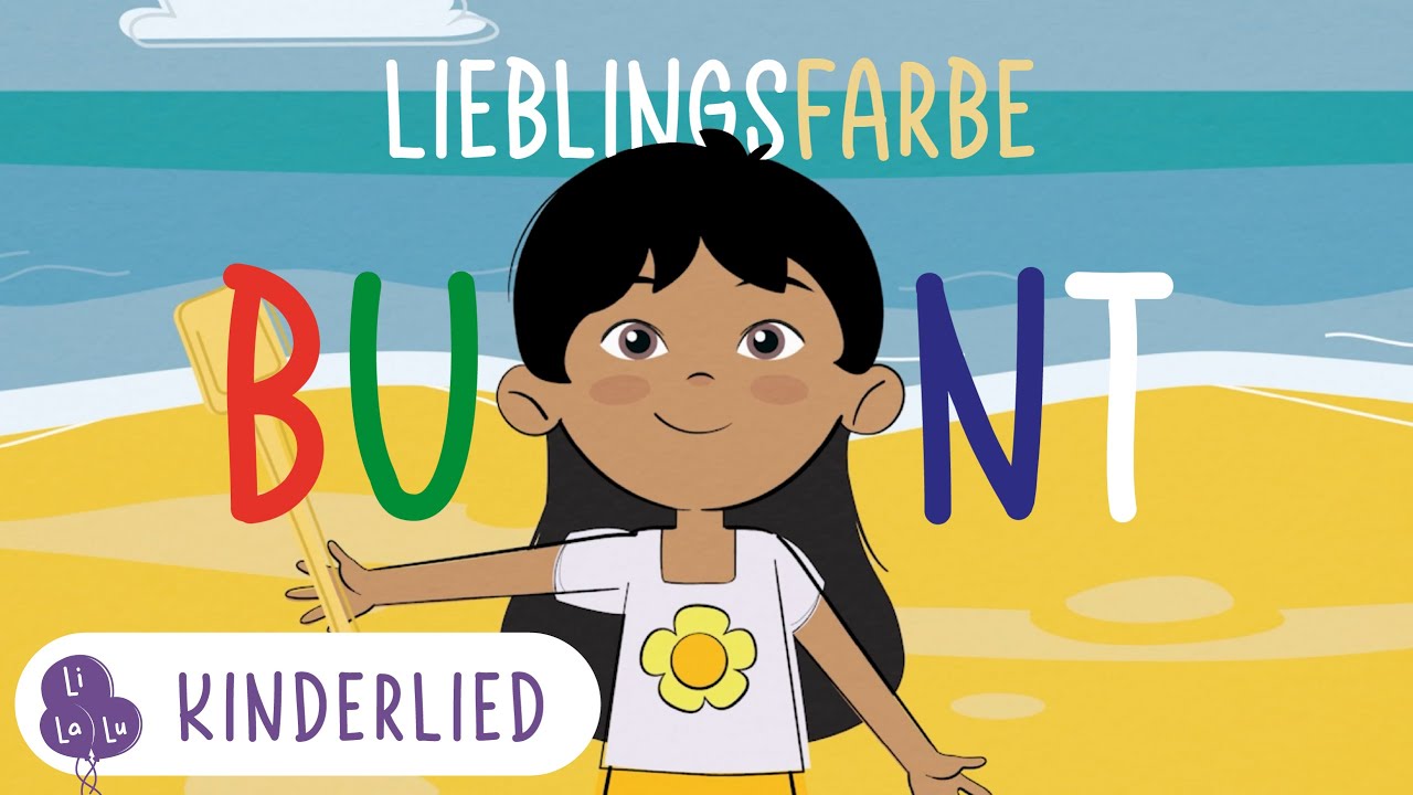„Meine Lieblingsfarbe“ - Ein Kinderlied von Lila Luftikus | Musik für Kinder zum Mitsingen