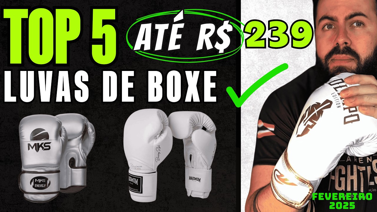 Luvas de Boxe e Muay thai em promoção