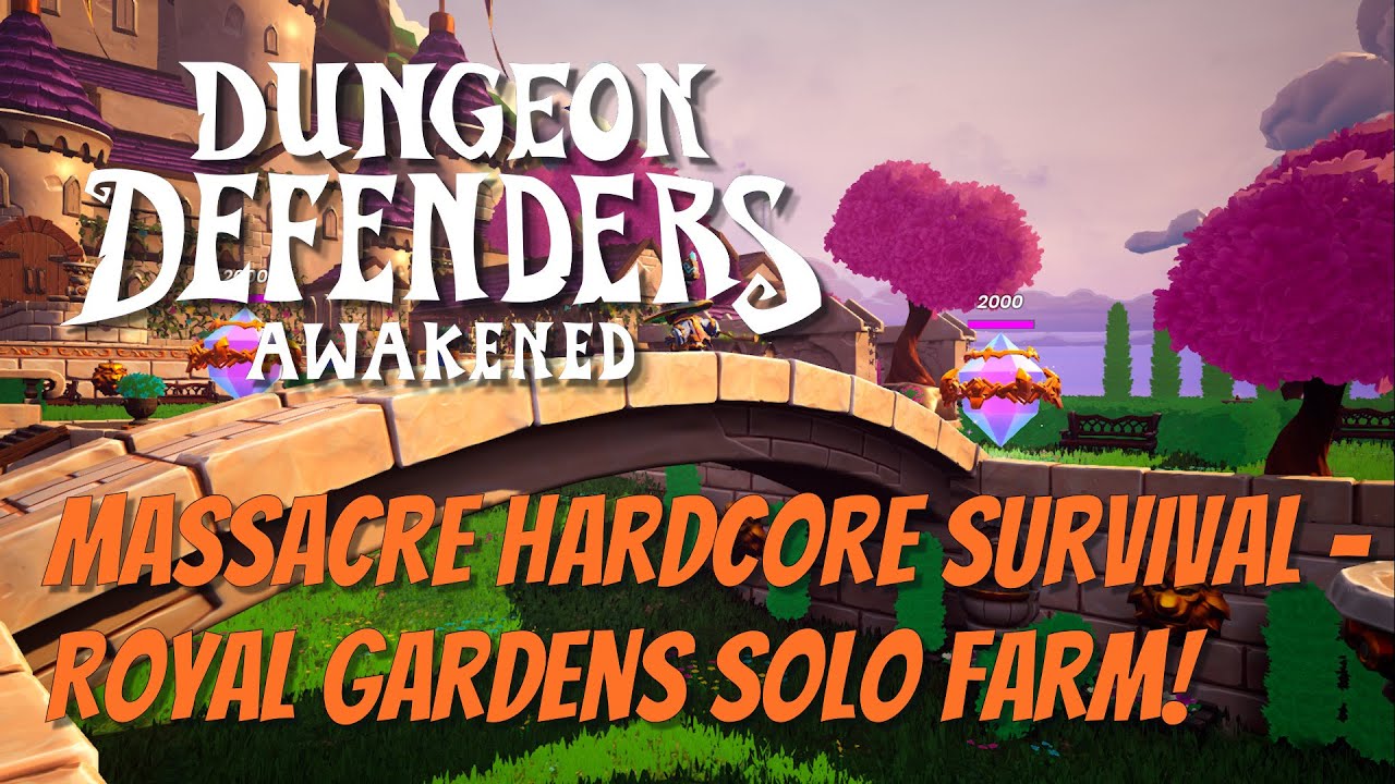 DDA Massacre Survival Farm Build - Royal Gardens!