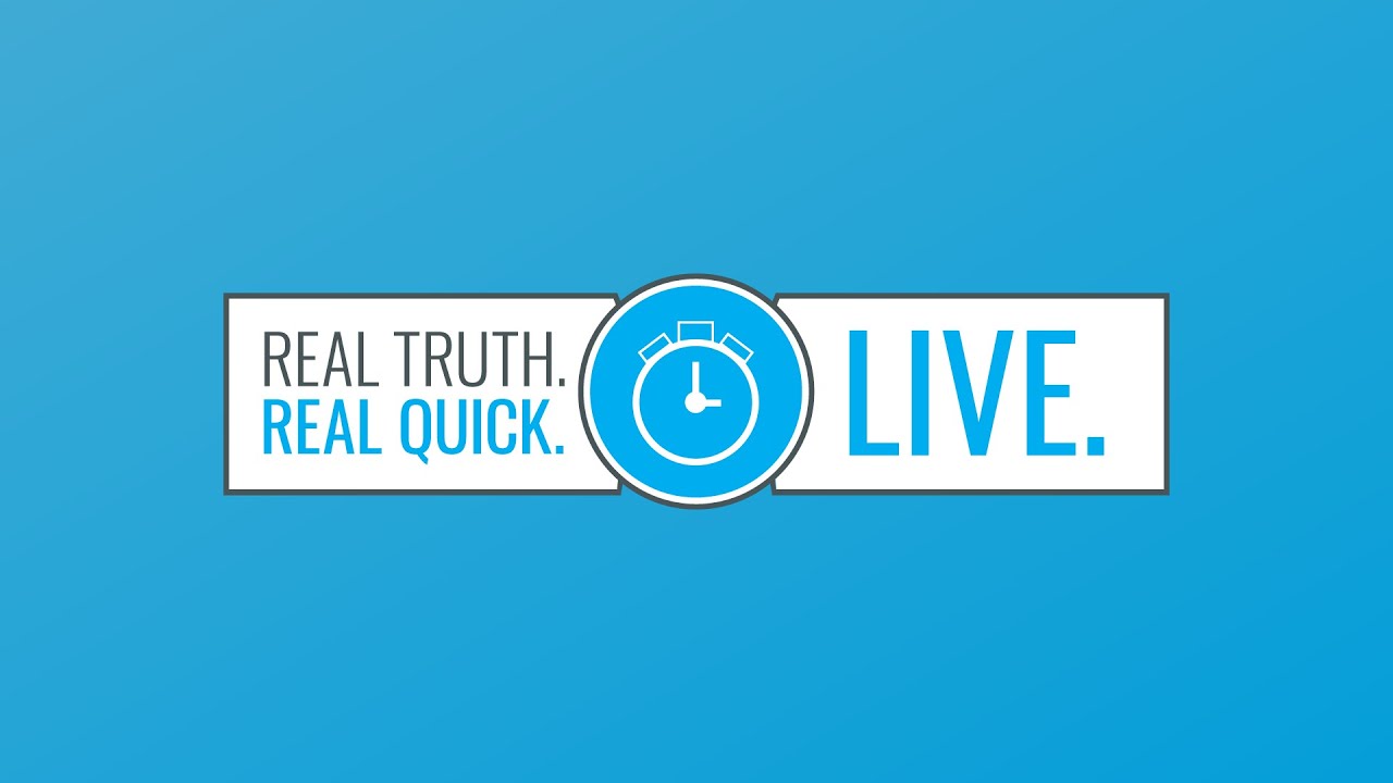 Real Truth. Real Quick. Live: How am I saved?