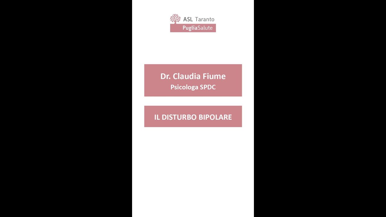 Il disturbo bipolare