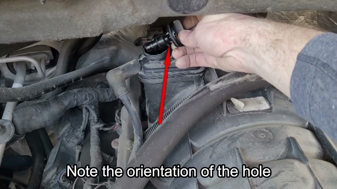 Replacing the PCV valve on a 2012 Ram 1500 5 7 Hemi