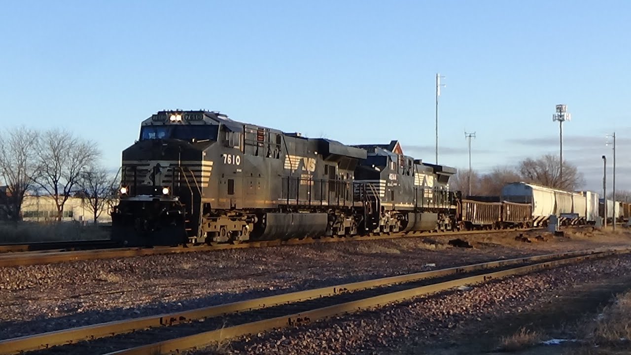 UP five trains on a cold crisp morning in three locations January 31, 2026