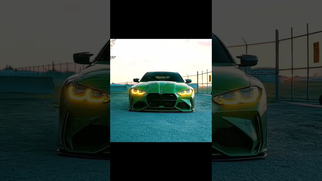 B M W car