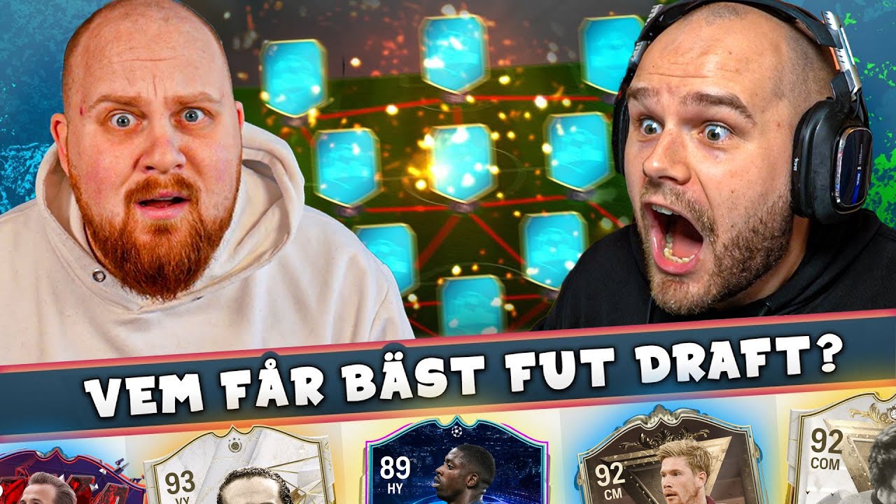 VEM FÅR BÄST FUT DRAFT?? JONK VS FROLLE