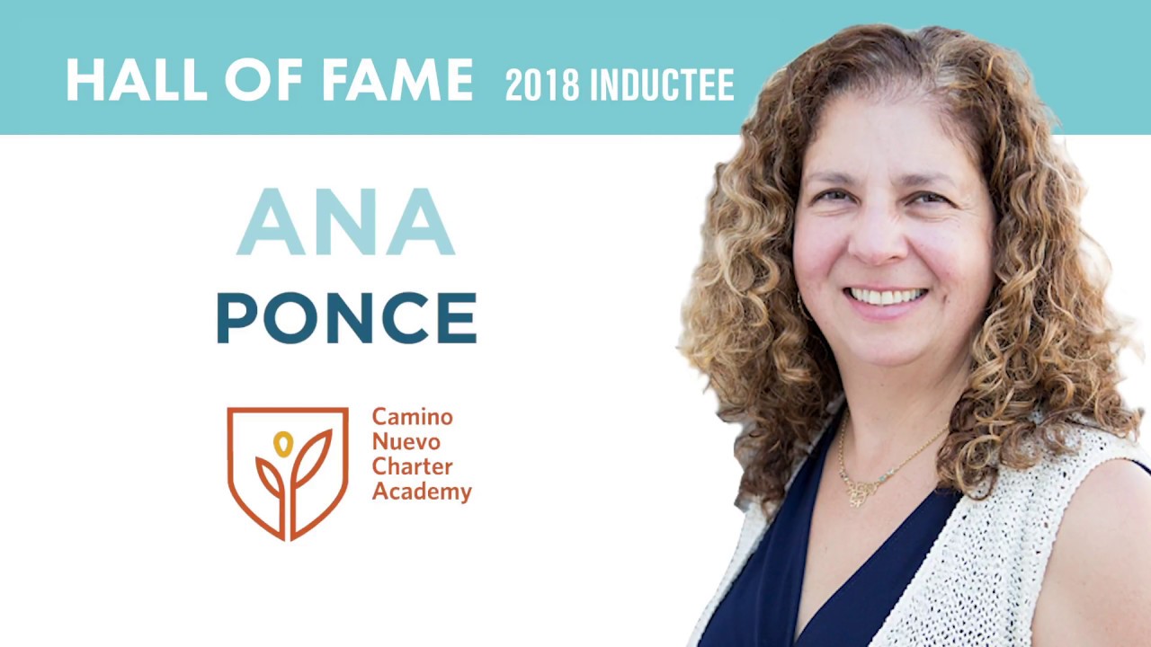 2018 Charter School Hall of Fame: Ana Ponce and Camino Nuevo Charter Academy