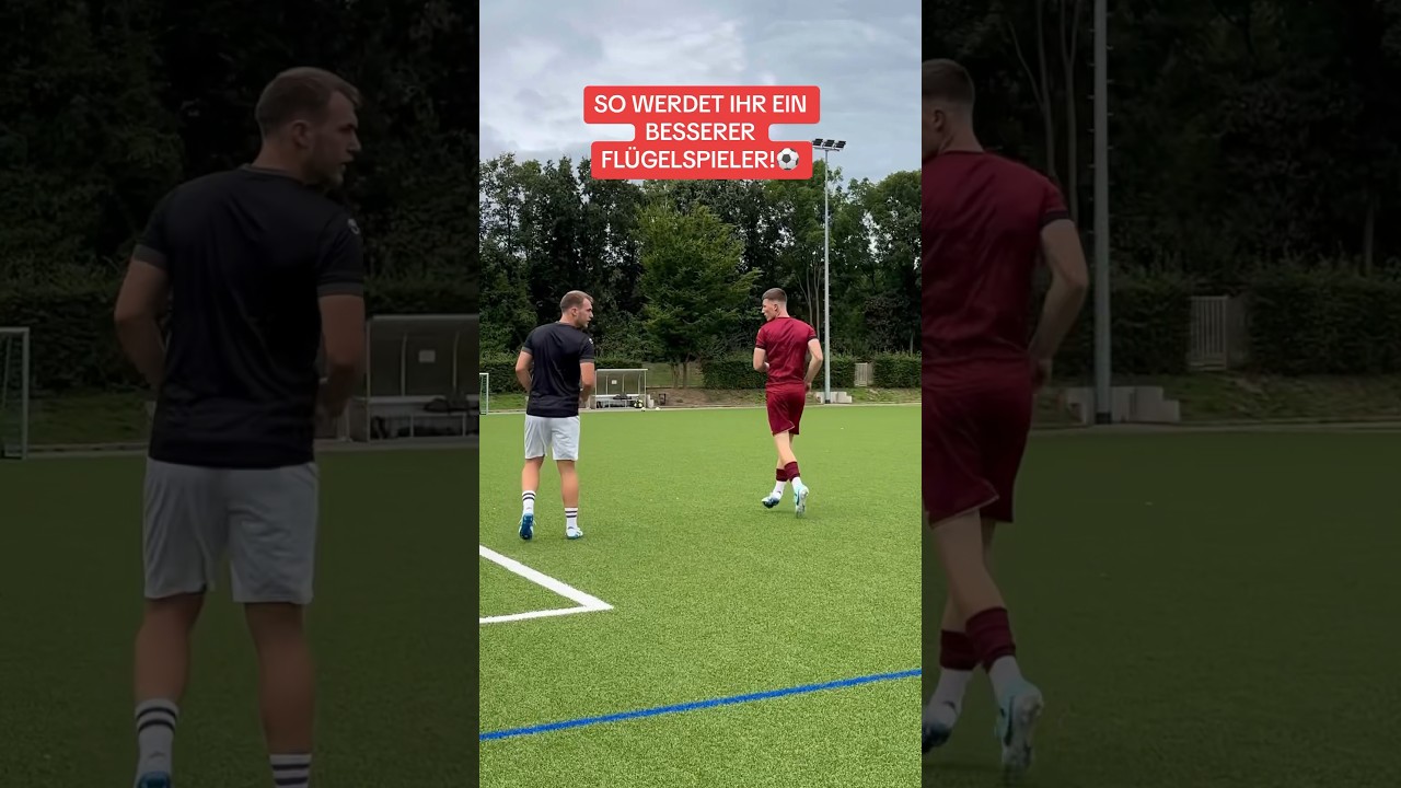 SO WERDET IHR EIN BESSERER FL&Uuml;GELSPIELER!⚽️ #fussball #tipps #tricks #tutorial