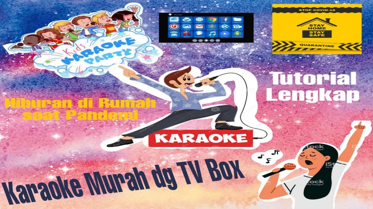 KARAOKE MURAH Bersama Keluarga di Rumah dengan TV Box ZTE B860H #karaoke #tvbox