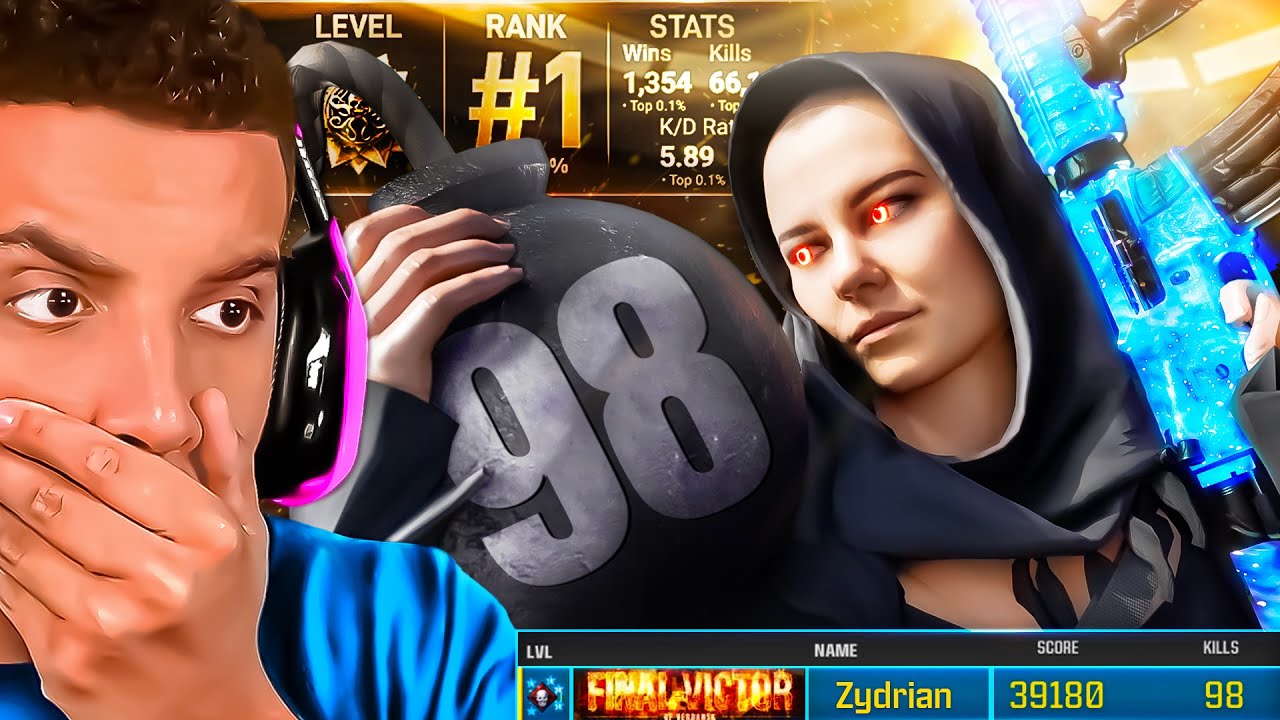 New WORLD RECORD 98 Kills in Warzone Verdansk! 🏆