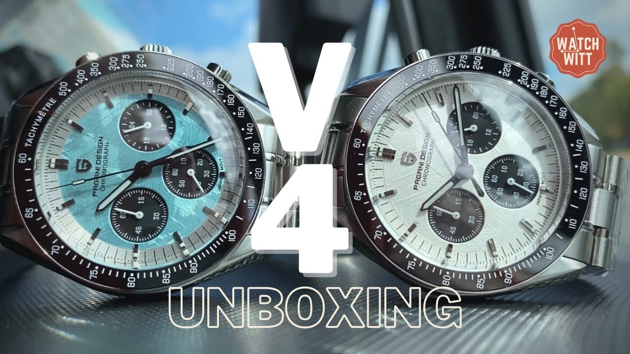 НОВЫЙ V4 Pagani Design PD-1701 Speedy Homage! Двойная распаковка