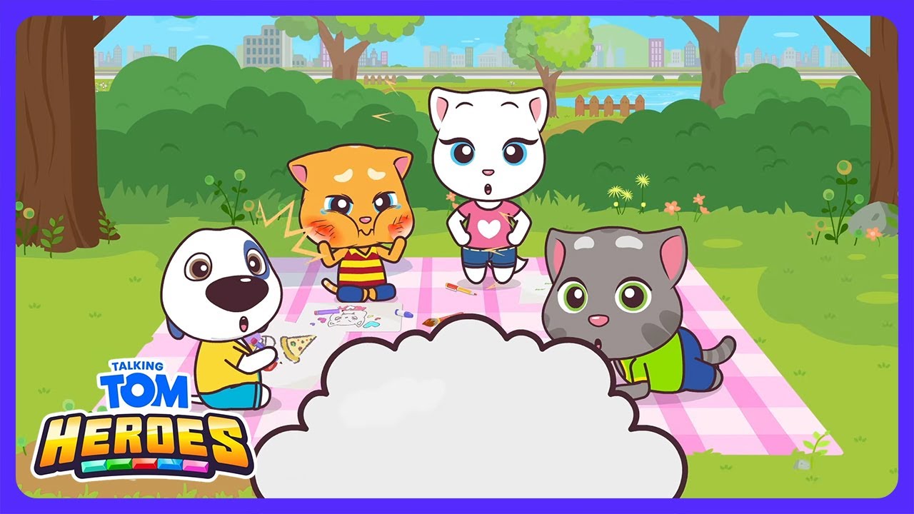 Talking Tom - Dragão Mágico de Fogo | Desenhos Infantis | WildBrain Arena de Ação