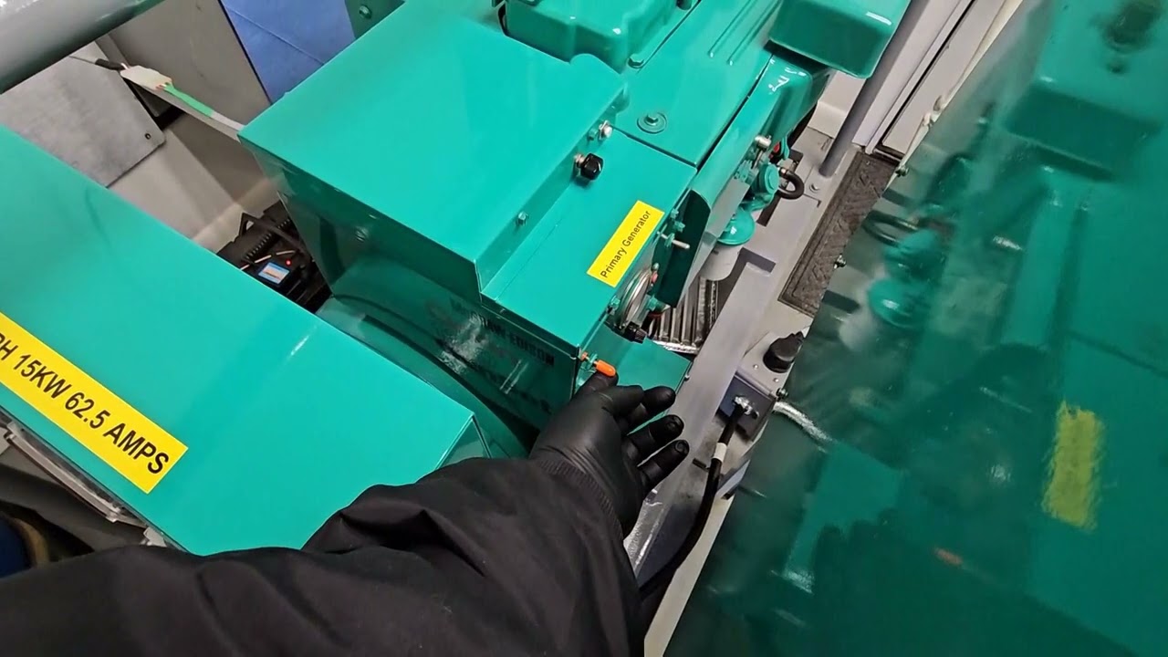 Exercising an Onan DJC with an Avtron SLS-10 Load Bank Part 3