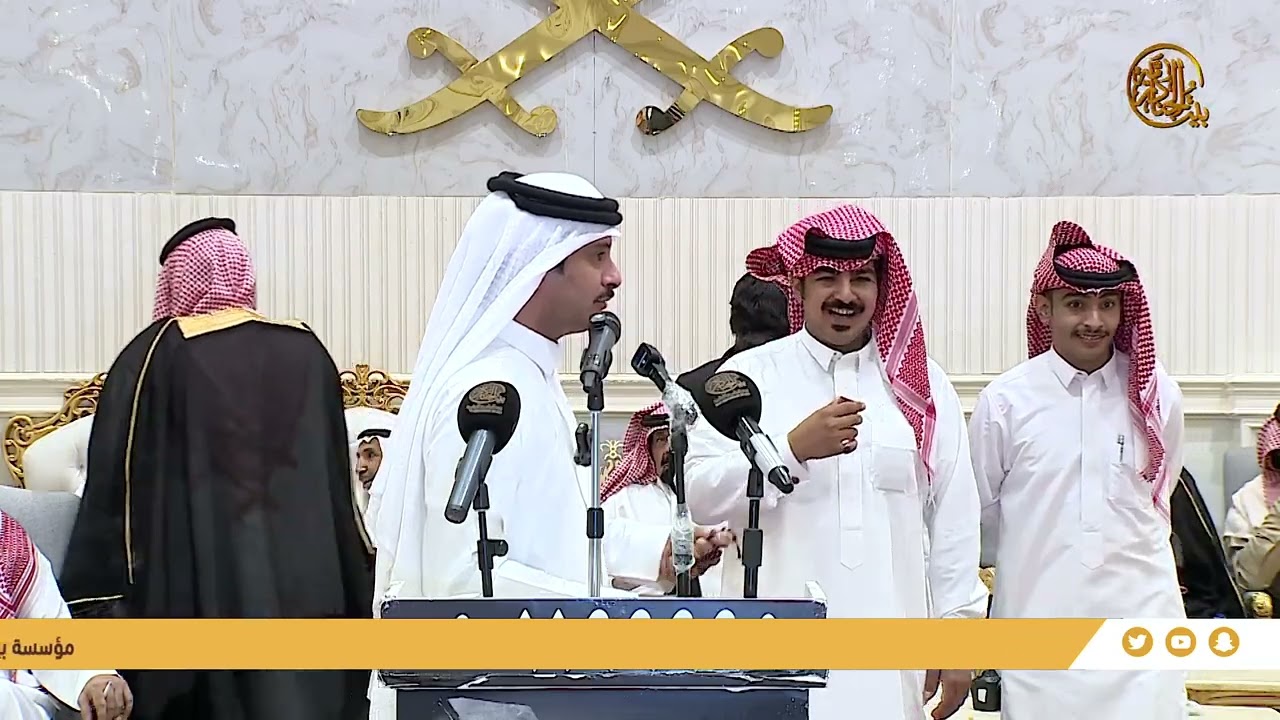 محاورة حفل زواج الملازم اول مهندس ناصر بن عبد الله بن عايض الرشيدي