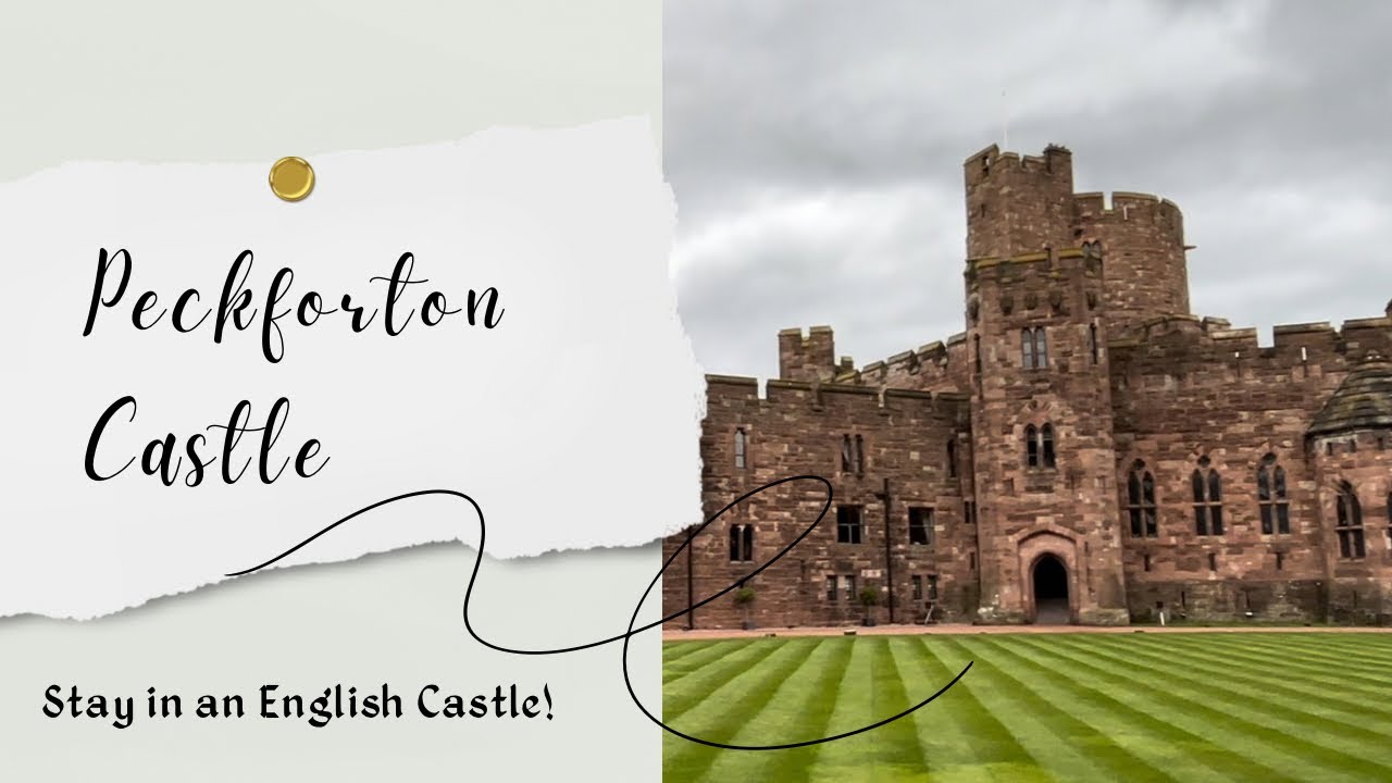 🏰 Inside Peckforton Castle, Cheshire - Staying in a Castle - Boutique Hotel