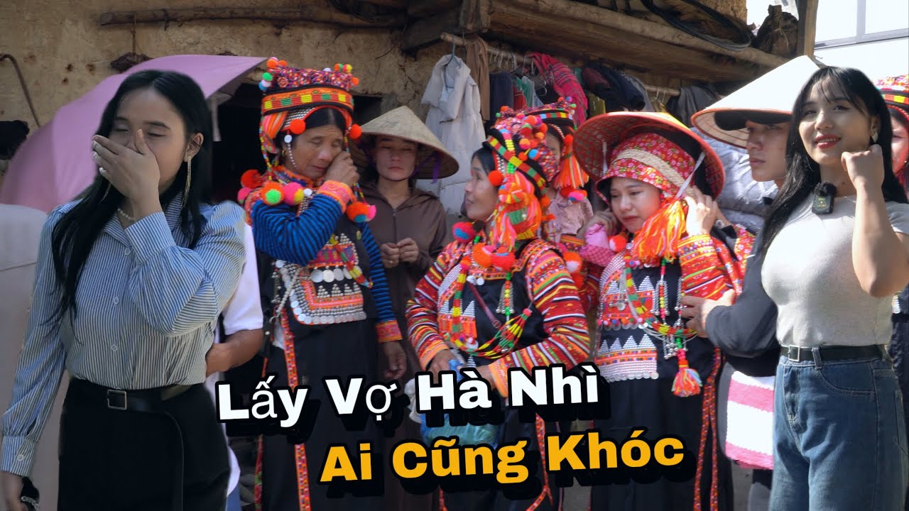 Lấy Vợ Hà Nhì, Em Linh Khóc Nấc Khi Thấy Cảnh Đưa Chị Lên Xe Hoa, Đưa Dâu Hà Nhì..!