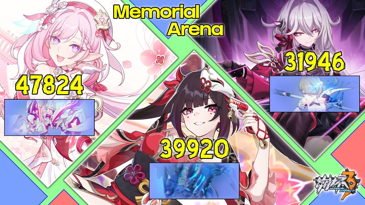 Мемориальная арена - SSS Meteoroid: Парос | ССС Косма | Рита АКА [Honkai Impact 3 SEA]