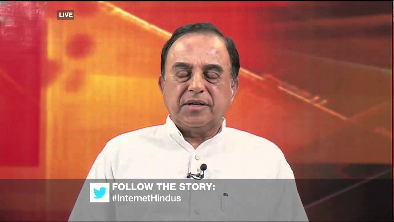 Dr Subramanian Swamy talks about Hindu India or Islamic India