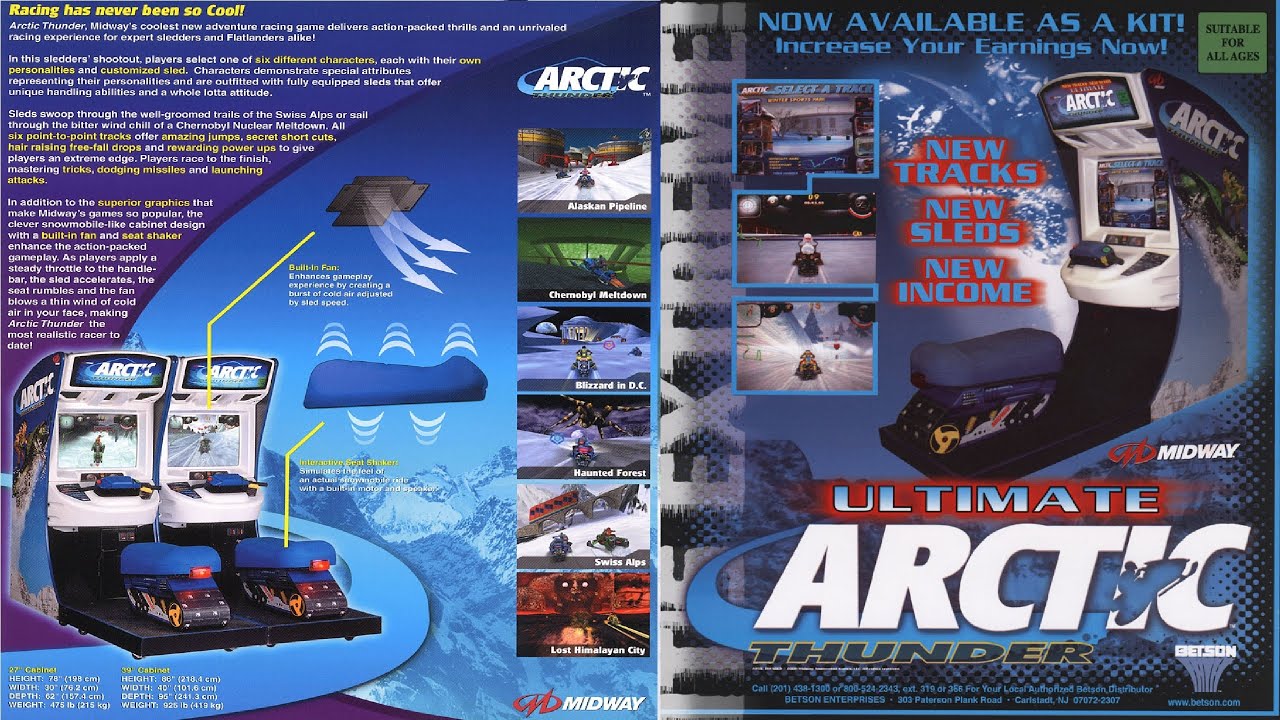 Ultimate Arctic Thunder (Arcade) - Playthrough - TeknoParrot