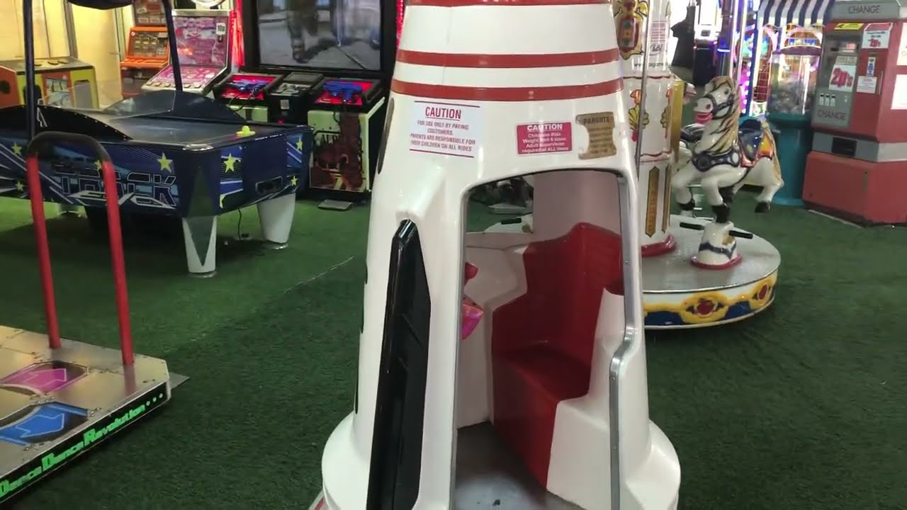 RG Mitchell NASA Space Rocket Kiddie Ride