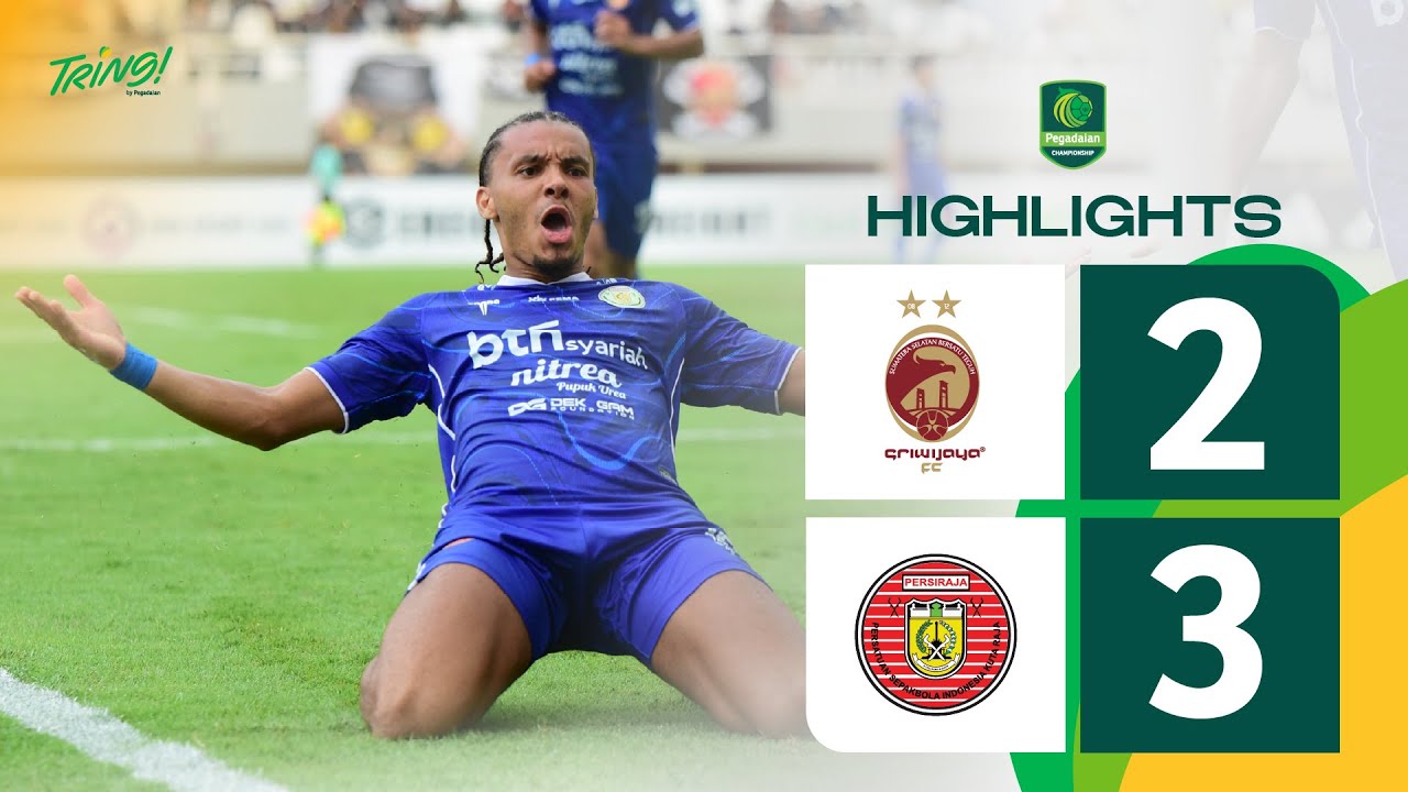 Highlight Pegadaian Championship 2025-26 | Sriwijaya FC vs Persiraja Banda Aceh | Pekan 3