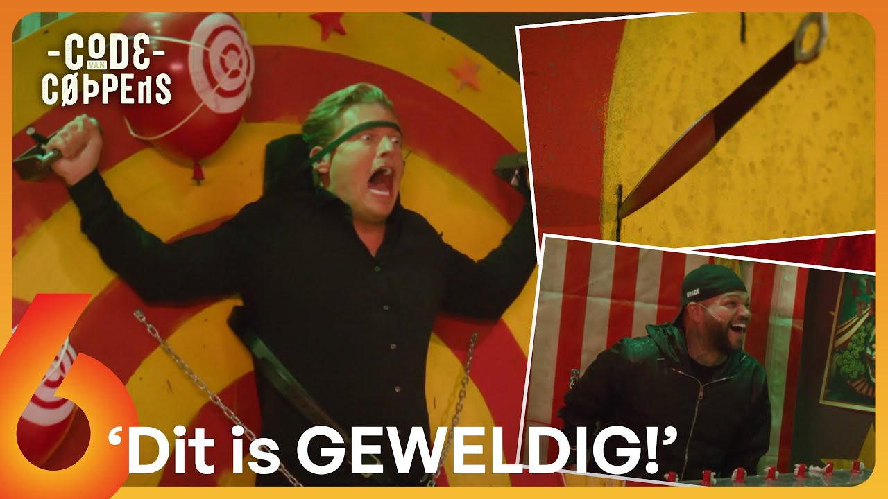 DOODSANGST: Brace SLINGERT MESSEN naar HOOFD van THOMAS BERGE! | Code van Coppens